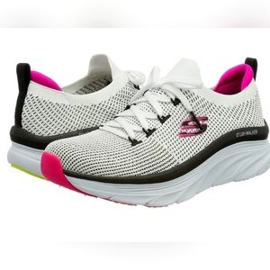 Skechers Sport D'Lux Walker Refreshing Mood White/Black Size 11